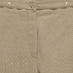 Fendi Beige Cotton Drill Cargo Pants S