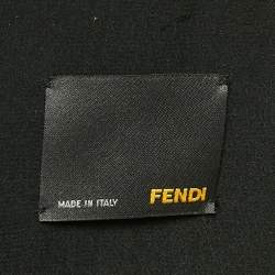 Fendi Green Wool and Fur Trim Jacket and Leggings Set M/S