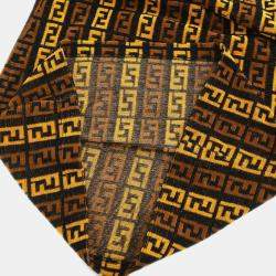 Fendi Brown Cotton Dress Women Size 44