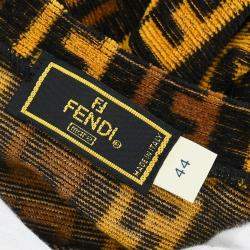 Fendi Brown Cotton Dress Women Size 44