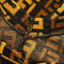 Fendi Brown Cotton Dress Women Size 44