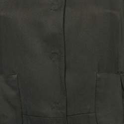 Fendi Black Gabardine Short Dress M