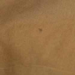 Fendi Brown Cotton Belted Jumpsuit M