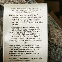 Pre Owned Fendi Brown Zucca Print Cotton Jersey Applique Detail T- Shirt S