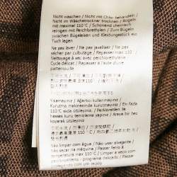 Pre Owned بنطلون رياضي فندي جيرسي بني زوكا صغير