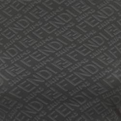 مملوكة مسبقًا Fendi x Skims Black Monogram Black Jersey Bodysuit M