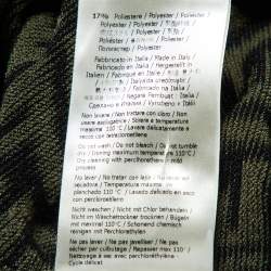 Pre Owned سترة فندي خضراء بنمط FF محبوكة بأكمام قصيرة مقاس صغير