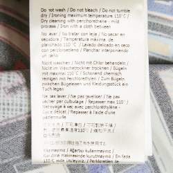 Pre Owned Fendi Black FF Print Satin T-Shirt S