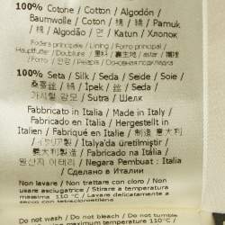 Pre Owned Fendi White Cut-Out Pleated Mini Skirt M