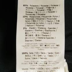 Pre Owned Fendi Black Karl Loves Fendi Cotton Knit Sweatshirt XS