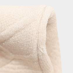 Pre Owned Fendi Beige Knit Button Front Sweater S