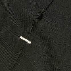 Pre Owned Fendi Black Zucca Print Technical Jersey Zip-Up Jacket and Leggings Set XS