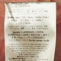 Pre Owned Fendi Peach Silk Embellished Cocktail Dress S