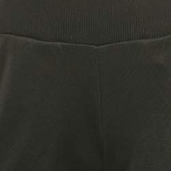 مملوكة مسبقًا Fendi Black Knit Logo Band Detail Joggers S