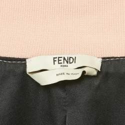 مملوكة مسبقًا Fendi Pink Satin Zip-Up Jacket and Pants Set S