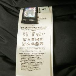 Pre Owned بنطلون تزلج فاندي بخطوط لوغو أسود هولوجرافي مقاس متوسط