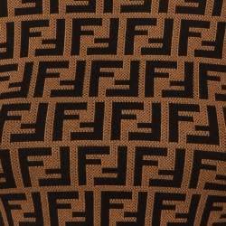 Pre Owned سترة تريكو بنية زوكا فندي مقاس صغي ر جداً (إكس سمول)