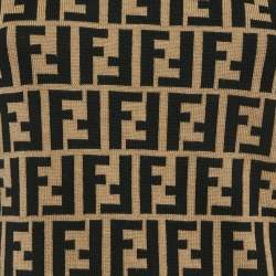 مملوكة مسبقًا Fendi Vintage Brown Zucca Wool Knit Turtle Neck Pullover M