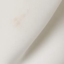 مملوكة مسبقًا Fendi White Logo Print Technical Jersey Ski Jacket M