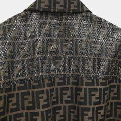 مملوكة مسبقًا Fendi Jacket Zucca Brown #42