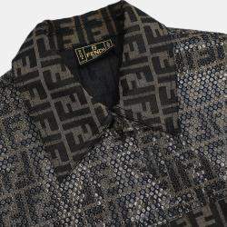 مملوكة مسبقًا Fendi Jacket Zucca Brown #42