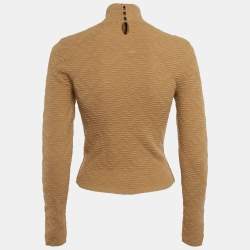 مملوكة مسبقًا Fendi Brown Knit Sweater S