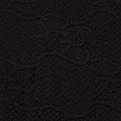 Pre Owned فستان فندي حياكة بنقش أسود قصير مقاس متوسط