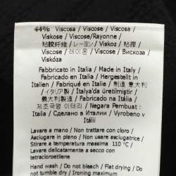 Pre Owned Fendi Black FF Knit T-Shirt S