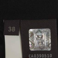 Pre Owned Fendi Silver/Gold Sequins Tank Top S