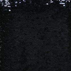 Pre Owned Fendi Metallic Sequined Bodice Drop Waist Pleated Sleeveless Dress S