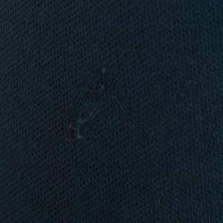 Pre Owned Fendi Dark Teal Jersey Backless Maxi Dress S