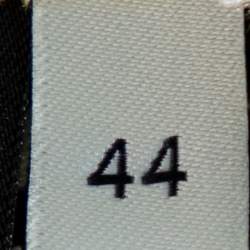 Pre Owned فستان فندي Birds of Paradise Flower جاكارد حرير صفراء M