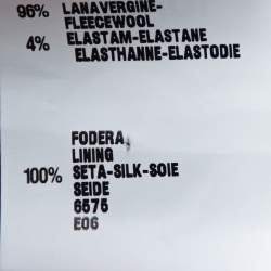 Pre Owned Fendi Olive Green Fleece Wool Tailored Suit M