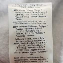 Pre Owned Fendi Black Logo Printed Waist Tie Detail Crewneck Sweatshirt L