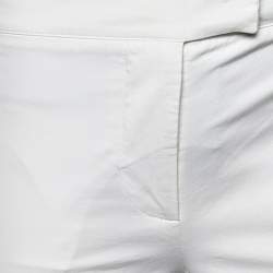 Fendi White Cotton Pants S