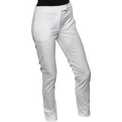 Fendi White Cotton Pants S