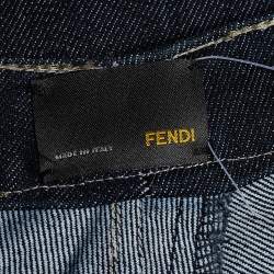 Fendi Blue Denim Boot Cut Jeans M/Waist 32"