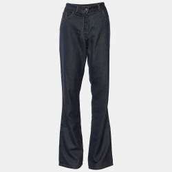 Fendi Black Denim Boot Cut Jeans M/Waist 32"