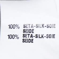 مملوكة مسبقًا Fendi Multicolour Pastel Silk Chiffon Shift Dress L