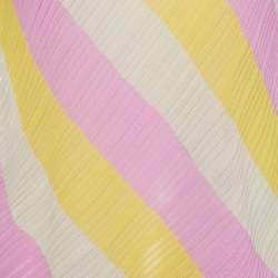 Pre Owned Fendi Maglia Vintage Multicolor Striped Knit Top L