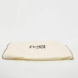 Fendi Black Wool and Mink Fur Zip Front Cropped Jacket S