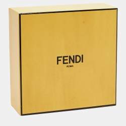 Pre Owned Fendi X Versace Pink Printed Silk Pleated Fendace Mini Skirt XS