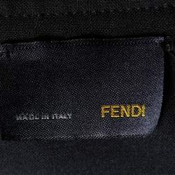 Fendi Black Wool Knee Length Skirt M