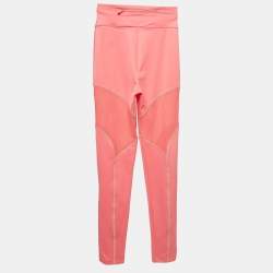 Fendi Pink Logo Printed Jersey Track Suit Set S/XS