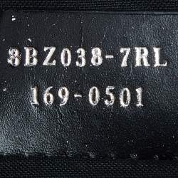 Pre Owned Fendi Black Leather Mini By The Way Backpack