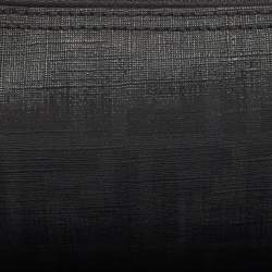 Pre Owned Fendi Black Zucca Coated Canvas Accessories Pochette