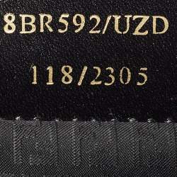 Pre Owned Fendi Black Zucca Coated Canvas Accessories Pochette