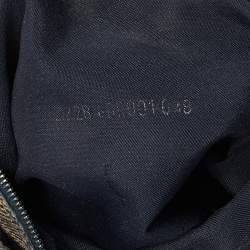 Pre Owned Fendi Blue/Beige Suede Mama Forever Shoulder Bag