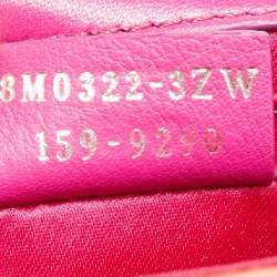 Fendi Purple/Orange Snakeskin Rush Chain Clutch