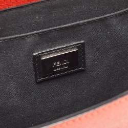 Pre Owned Fendi Multicolor Leather Mini Monster Demi Jour Shoulder Bag